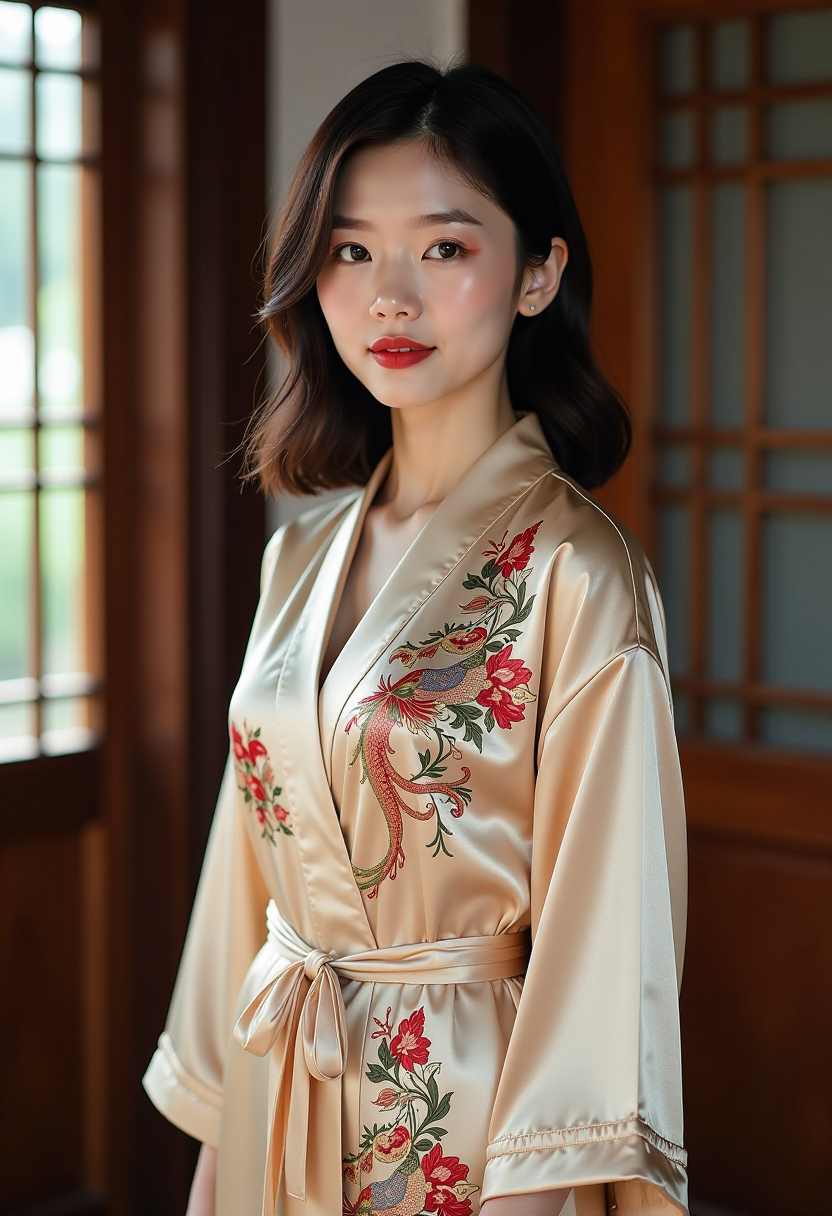 乡村染坊与手工染布的光影